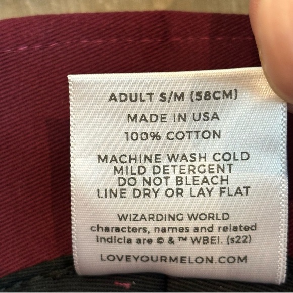 LOVE YOUR MELON Harry Potter Sz S-M 58 cms Embroidered Bucket Hat - Picture 4 of 6